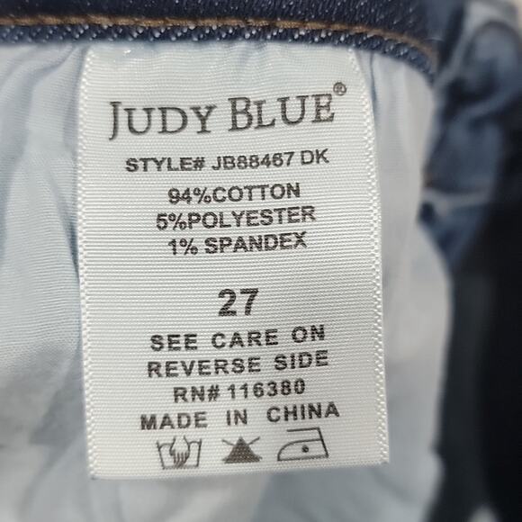 Judy Blue 90s Straight Leg Jeans, 27 - Picture 7 of 8